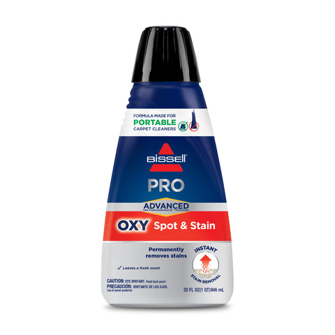 Advanced Pro Oxy Spot & Stain Formula for Portable Spot Cleaners, 32oz, 2038W