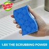 Non-Scratch Scrub Dots Scrub Sponge, 6 Count